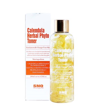TONER Hoa Cúc Tươi SNO Calendula Herbal Phyto Hàn Quốc