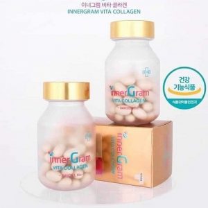 Viên uống Cấp Nước Trắng Da Inner Gram Vita Collagen 60 viên 