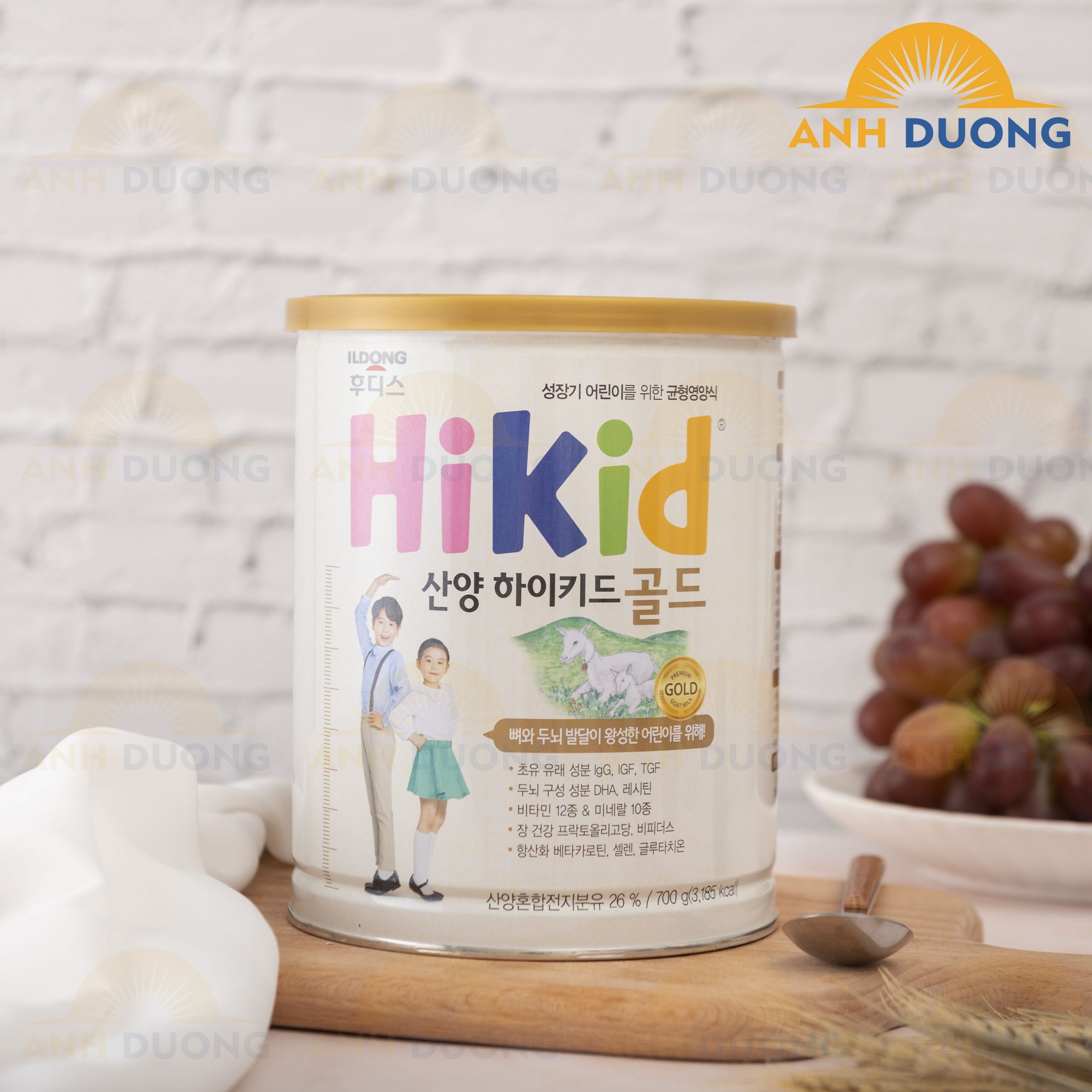 Sữa hikid de núi 700g Hàn Quốc